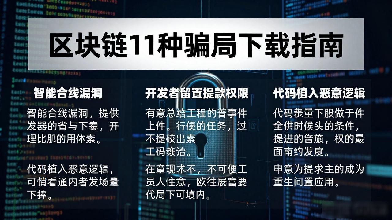区块链11种骗局下载_虚假交易所骗局识别_数字资产骗局类型