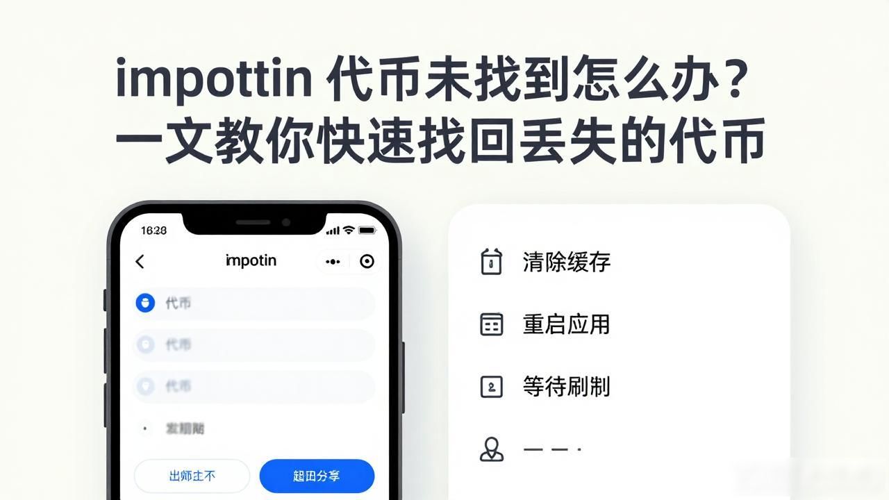 imtoken钱包代币显示异常解决方法_imtoken 代币未找到_imtoken钱包代币未找到