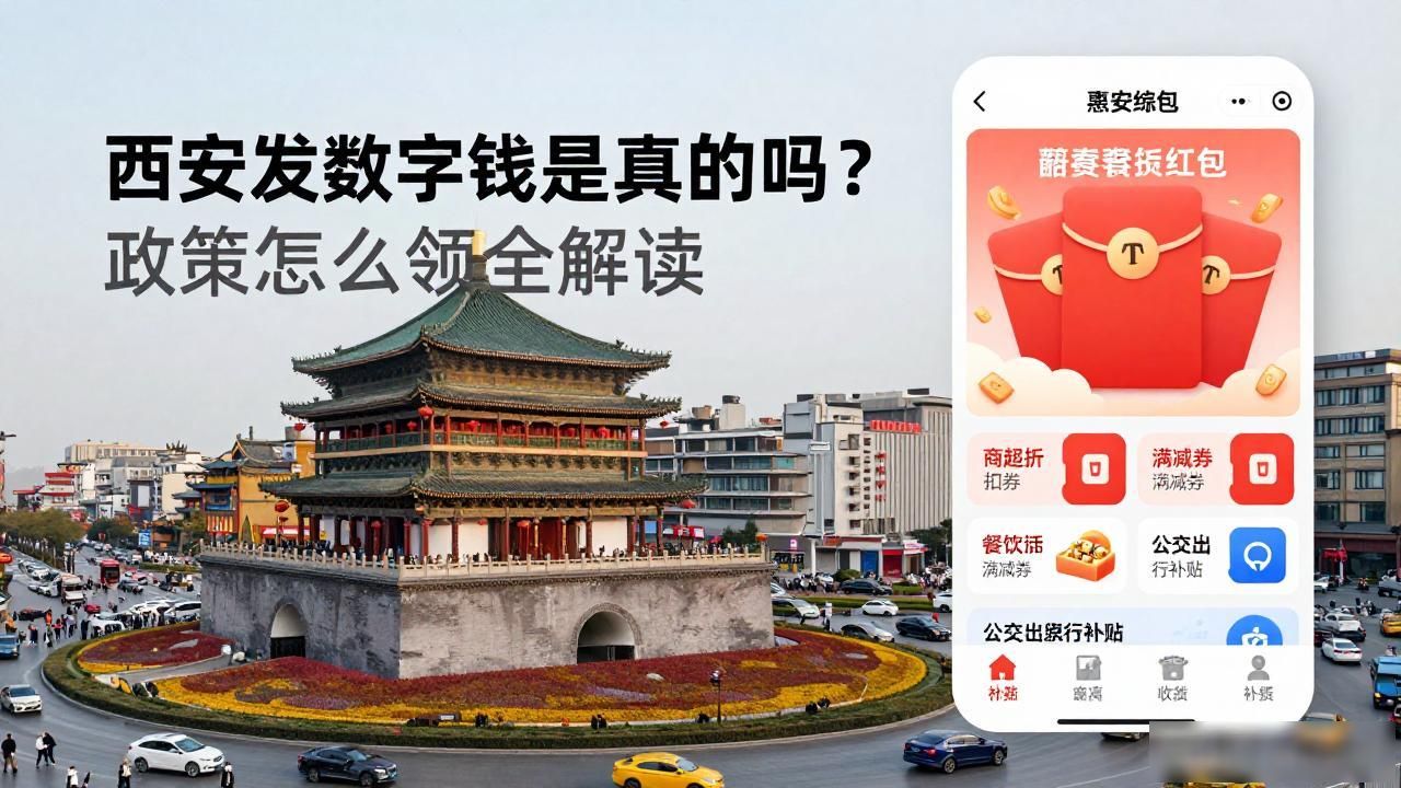 西安数字人民币使用范围_西安发放数字货币政策_西安数字人民币消费补贴怎么领